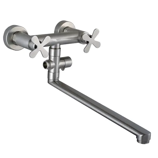 Смеситель для ванны Globus Lux Dukat-8 SD8-108 000024965 Нержавеющая сталь - фото 2