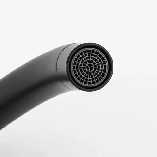 Смеситель для кухни Solone EZA4-D090YB однорычажный из нержавеющей стали Черный хром 30412 - фото 4