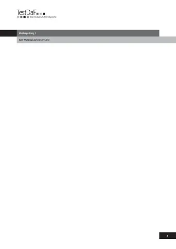 TestDaF Musterprüfung 1. Heft mit Audio-CD - фото 7