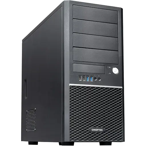 Корпус Chieftec CLASSIC CM-25B-OP, без БЖ, 2xUSB3.0, ATX, Black