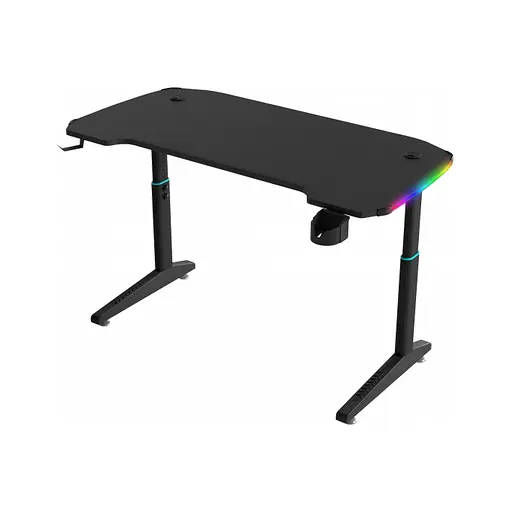 Комп'ютерний стіл GT Racer T-1221 Black (T-1221 (120x60x71-79) Black) - фото 4