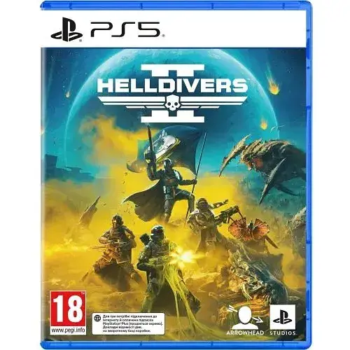 Игра Helldivers 2 (русские субтитры) (PS5)