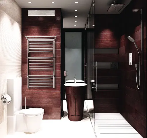 Водяной полотенцесушитель Mario Анкона 800x530/500, Хром - фото 3