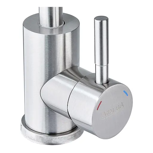 Смеситель для кухни Armata SUS-011 с гибким изливом CH6186 Нержавеющая сталь - фото 3