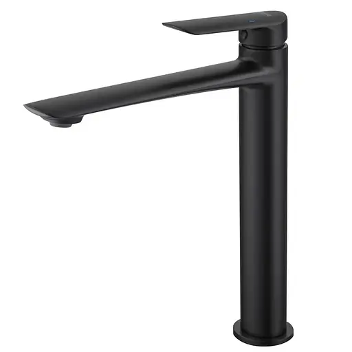 Смеситель для умывальника Koer KB-11028-05 высокий KR5294 Черный матовый - фото 1