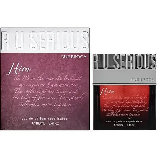 Парфумована вода Afnan Perfumes Rue Broca R U Serious Him 100 мл - фото 1