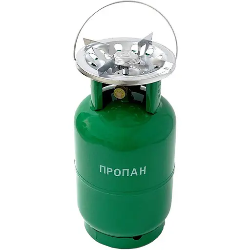 Газовий балон Voltronic GL-12 + пальник 20354 Green (GB/GL-12G) [149934]