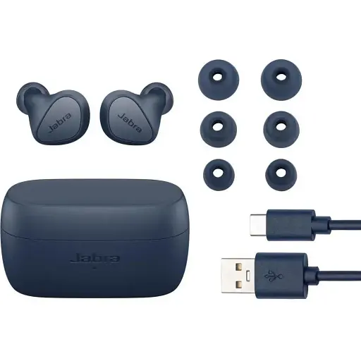 Наушники TWS Jabra Elite 4 Navy (100-99183001-99) - фото 6