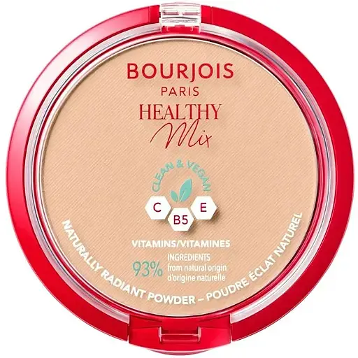 Компактна пудра для обличчя Bourjois Healthy Mix відтінок 004 (Golden Beige) 10 г - фото 1
