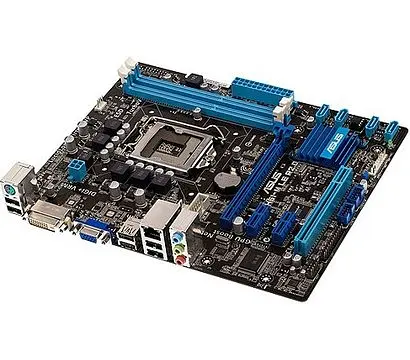 Материнская плата ASUS P8H61-M LE (P8H61-M LE) (Socket 1155, Intel H61, Micro-ATX) Б/у - фото 2