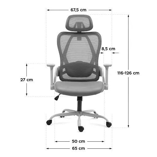 Кресло офисное Mark Adler Manager 2.9 Grey - фото 10