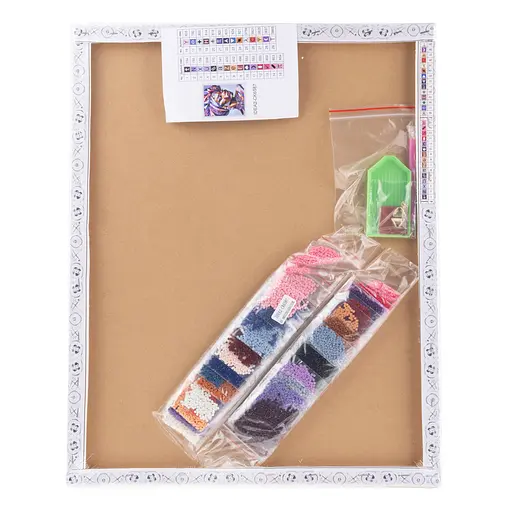 Набір з алмазною мозаїкою "Африканка" 40*50 см, IDEA2-CK6587, ТМ "99IDEAS" - фото 7