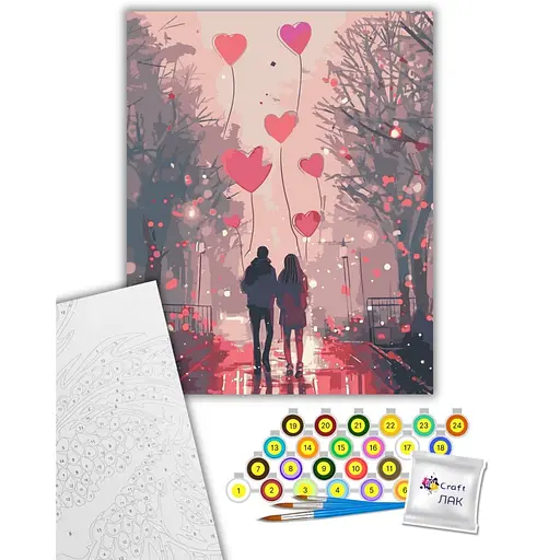 Картина за номерами "Романтична прогулянка" 10167-AC 40x50 см - фото 2