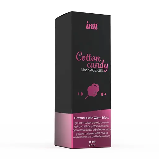 Масажний гель для інтимних зон Intt Cosmetics Cotton Candy розігріваючий 30 мл - фото 3