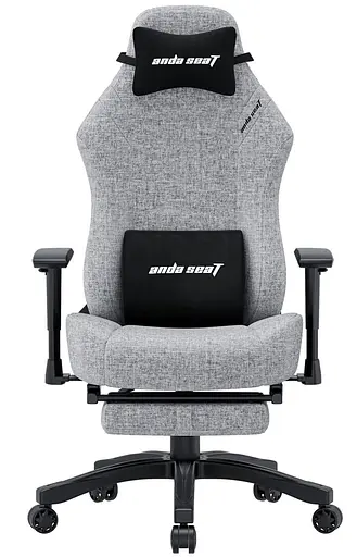 Ігрове крісло Anda Seat Luna Pro Gray Fabric Size L (AD18T-44-G-F) - фото 2