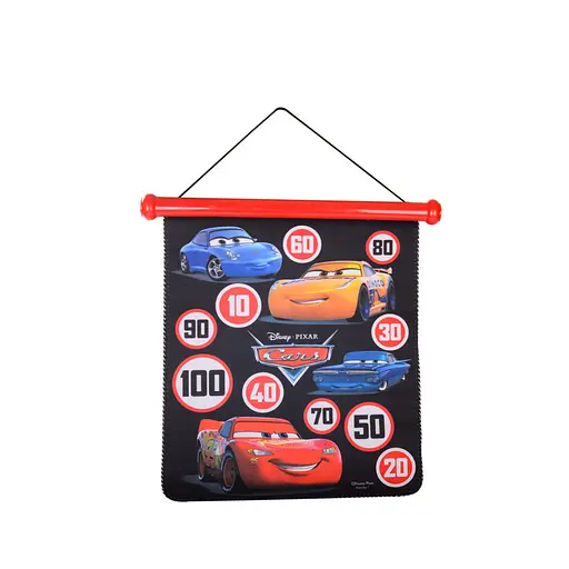 Дитячий магнітний дартс "Тачки" Bambi LD1025 двосторонній - фото 1