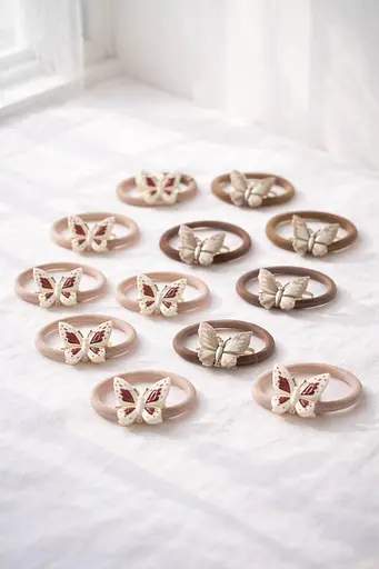 Декоративний комплект аксесуарів для волосся з акуратною фіксацією 20 шт. - фото 1