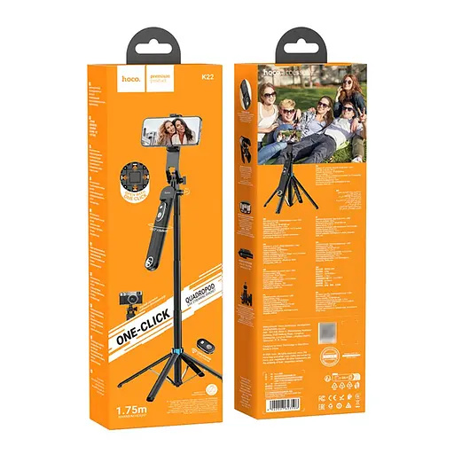 Штатив-трипод Hoco K22 черный - фото 9