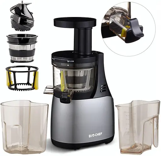 Соковитискач BioChef Synergy Slow Juicer Black - фото 5