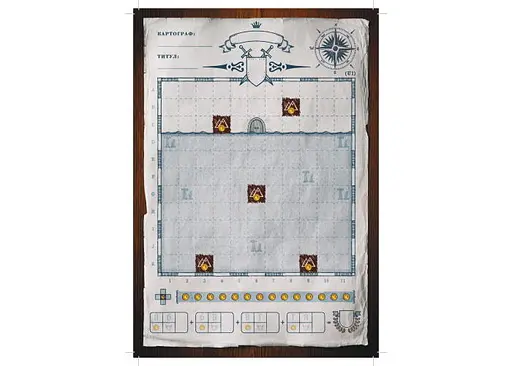 Картографи Ігромаг Набір мап 3 Підземне місто. Глибини Сабека Cartographers Map Pack 3 Undercity Depths of Sabek укр. (8394-3) - фото 4