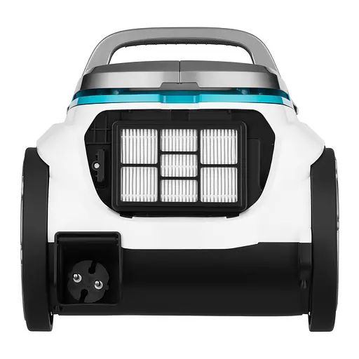 Пылесос Ardesto контейнерный 700 Вт конт пылесборник -2.5 л НЕРА бело-серебристый - фото 9