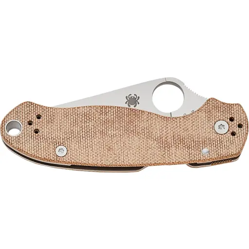 Нож Spyderco Para 3 CPM Cru-Wear Micarta Brown - фото 3