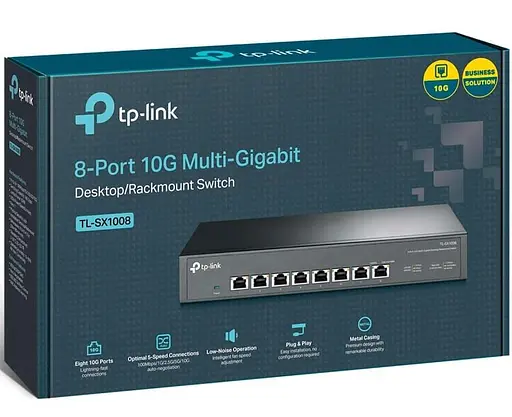 Коммутатор TP-Link TL-SX1008 (TL-SX1008) - фото 5