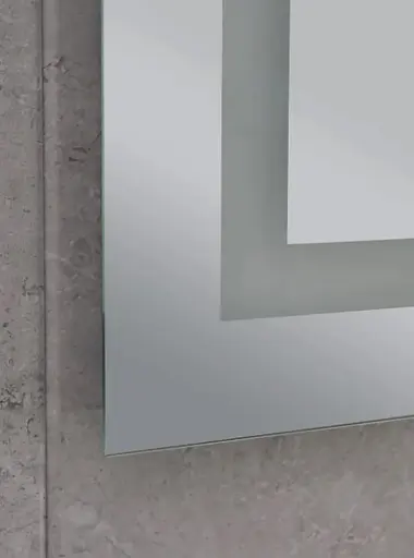 Зеркало Mixxus Hard MR06-50x80 (часы, LED-подсветка, антизапотевание) (MI6011) - фото 3