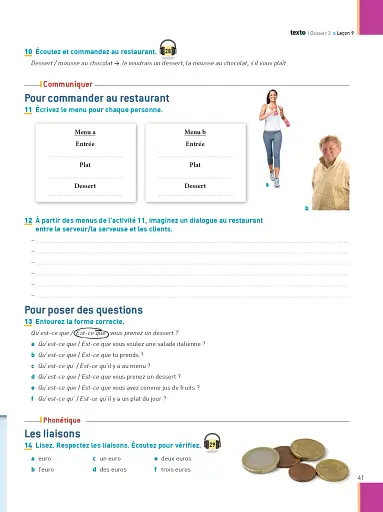 Texto. Niveau 1. Cahier d'activites + CD audio - фото 5