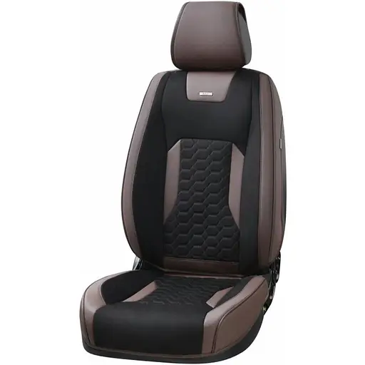 Комплект 3D чохли для сидінь BELTEX Montana black-brown - фото 1