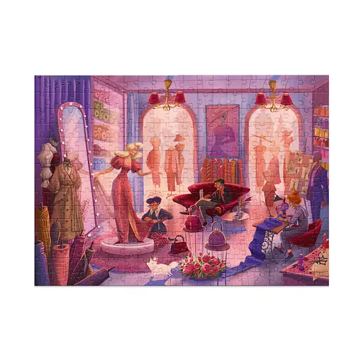 Пазл классический "Ателье мод" 300601, 300 элементов - фото 5