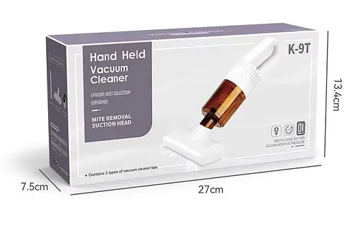 Беспроводной пылесос Vacuum Cleaner K9T для удаления пылевого клеща - фото 10