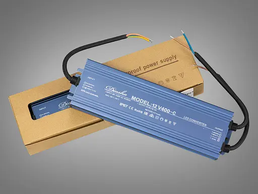 Блок живлення 12В, для підключення LED стрічки, 400Вт, 33.3А - фото 1