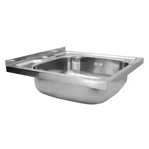 Кухонна мийка Kroner KRP Polierte-5050 (0,6 мм) CV022816, Polish - фото 4