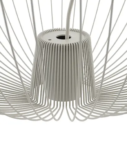 Подвесной светильник, люстра Nowodvorski 11251 Pumpkin L GU10 1x10W IP20 Светло-серый - фото 7