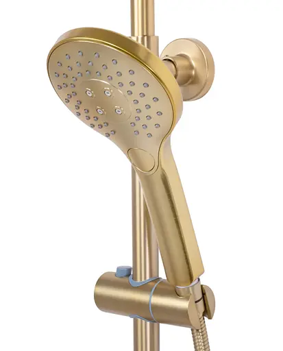 Душовя система Rea Vincent з термостотом brushed gold REA-P6602, Золотий - фото 5