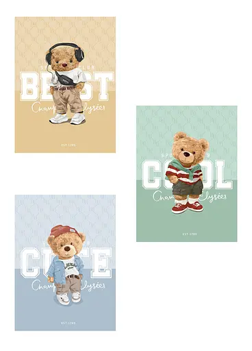 Комплект 3 шт загальних зошитів. Зошит Школярик А4 40 арк. у лінію 5235 4823088240788 - фото 1