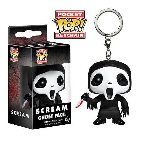 Фігурка-брелок Funko Pop Фанко Поп Scream Ghost Face Крик Примарна Особа 4 см Movies В51 - фото 2
