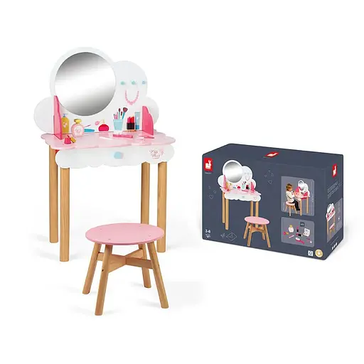 Janod Игровой набор Туалетный столик и стульчик