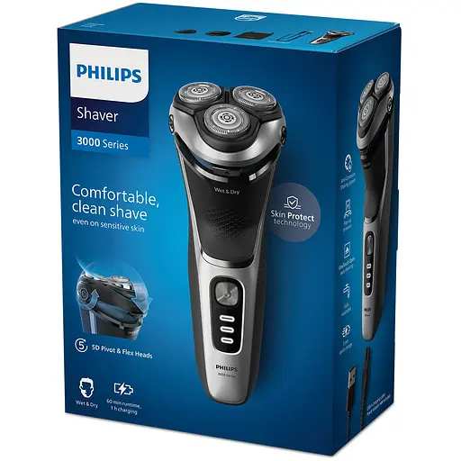 Электрическая бритва Philips 3000 Series (S3341/13) - фото 16