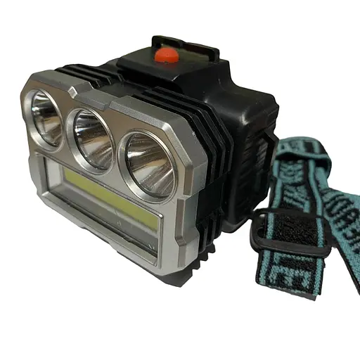 Ліхтар налобний стільники (1188-3COB) - фото 1