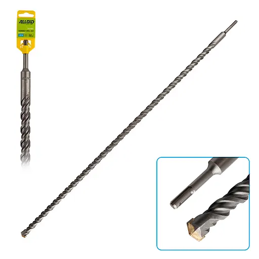 Бур по бетону Alloid Building Tools SDS-plus S4 22x1000 мм (FH-221000) - фото 1