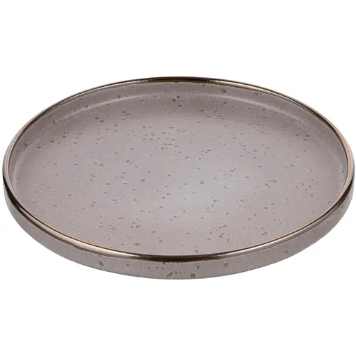 Тарелка десертная Ardesto Fasano 19.6 см серо-коричневая (AR0419GB) - фото 6