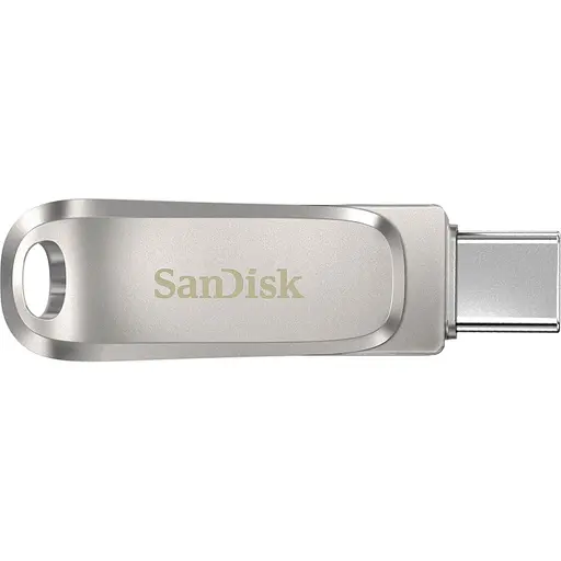 USB флеш накопитель SanDisk 1 ТБ Ultra Dual Luxe Silver USB 3.2/Type-C (SDDDC4-1T00-G46) - фото 2