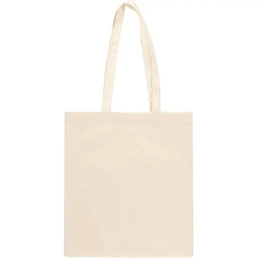 Сумка з бавовни Rosa Talent 38х42 см ручка 70 см невибілена бавовна 220 г/м2   - фото 1