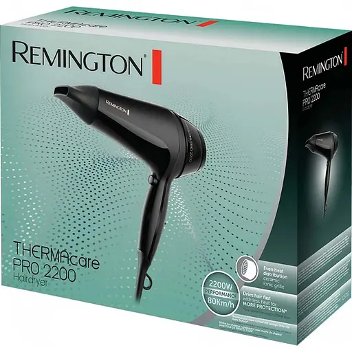 Фен Remington D5710 Thermacare PRO 2200 чорний (45658560100) - фото 3