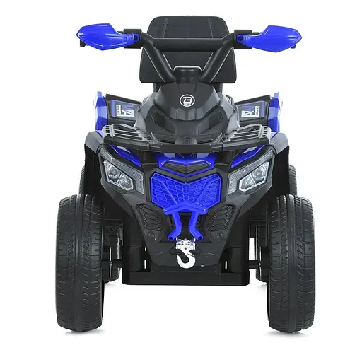 Електромобіль дитячий Bambi Квадроцикл Racer M 6125EBLR-4 до 3 км/год 6V 800mA екошкіра синій - фото 3