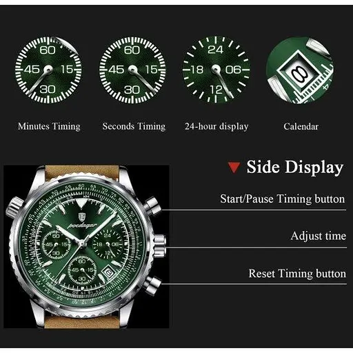 Чоловічий наручний годинник Poedagar Avalon Limited - фото 2