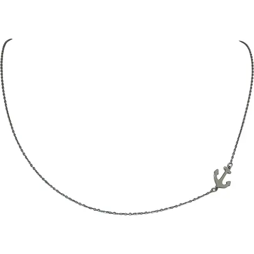 Серебряное колье Qvaliz Якорь. 908-00848 45