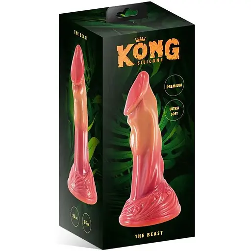 Фэнтезийный фаллоимитатор Kong silicone The Beast - фото 2